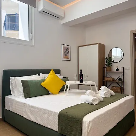 Daedalus Rhodes Center Olive Semi-basement Apartment