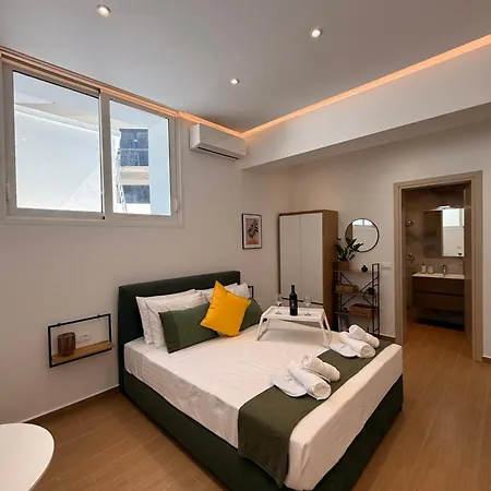 Apartment Daedalus Rhodes Center Olive Semi-basement Rhodes City